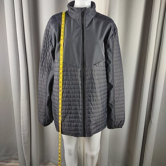 WearGuard Exclusively Aramark Women's Gray Quilted Soft Shell Jacket Size Large - Picture 8 of 16